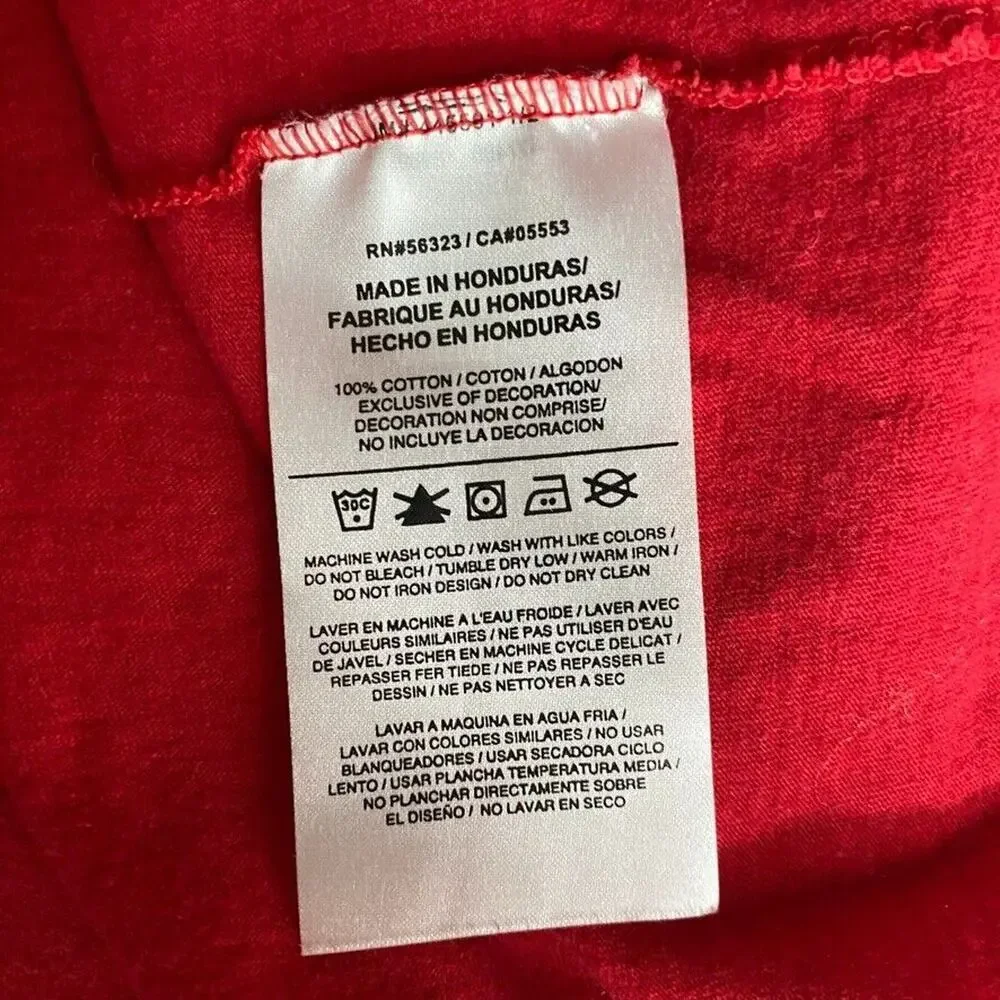 Nike shirt tag