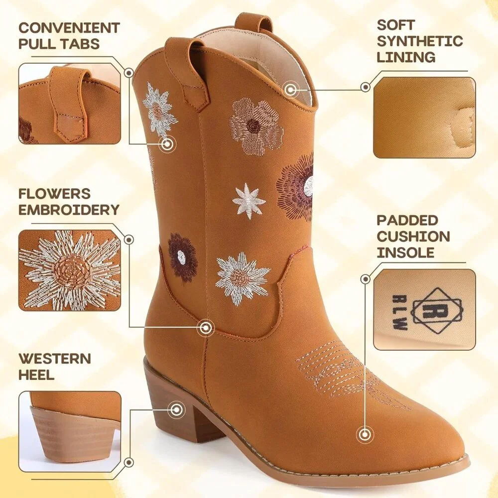 N/A floral cowgirl
