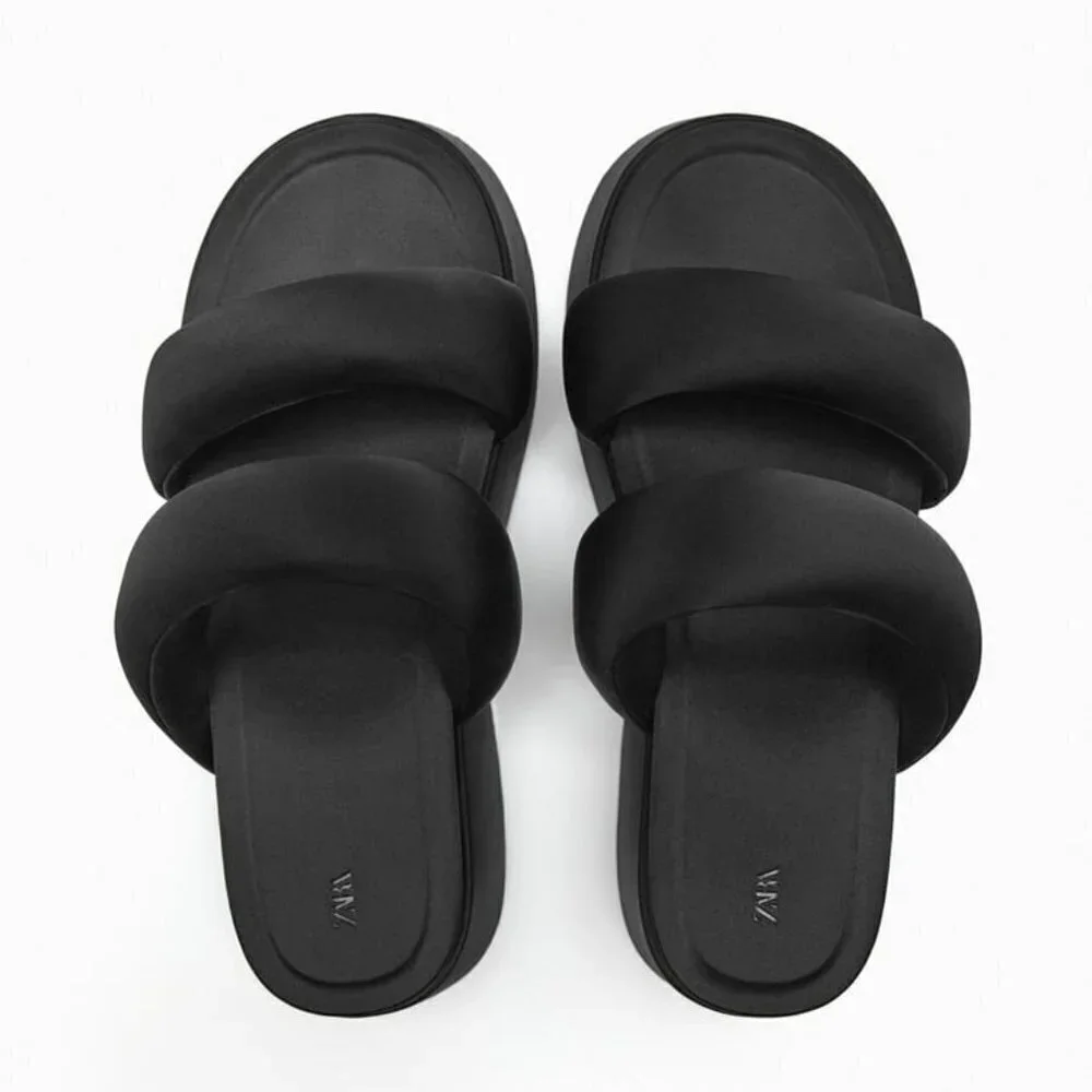 Zara flat fabric