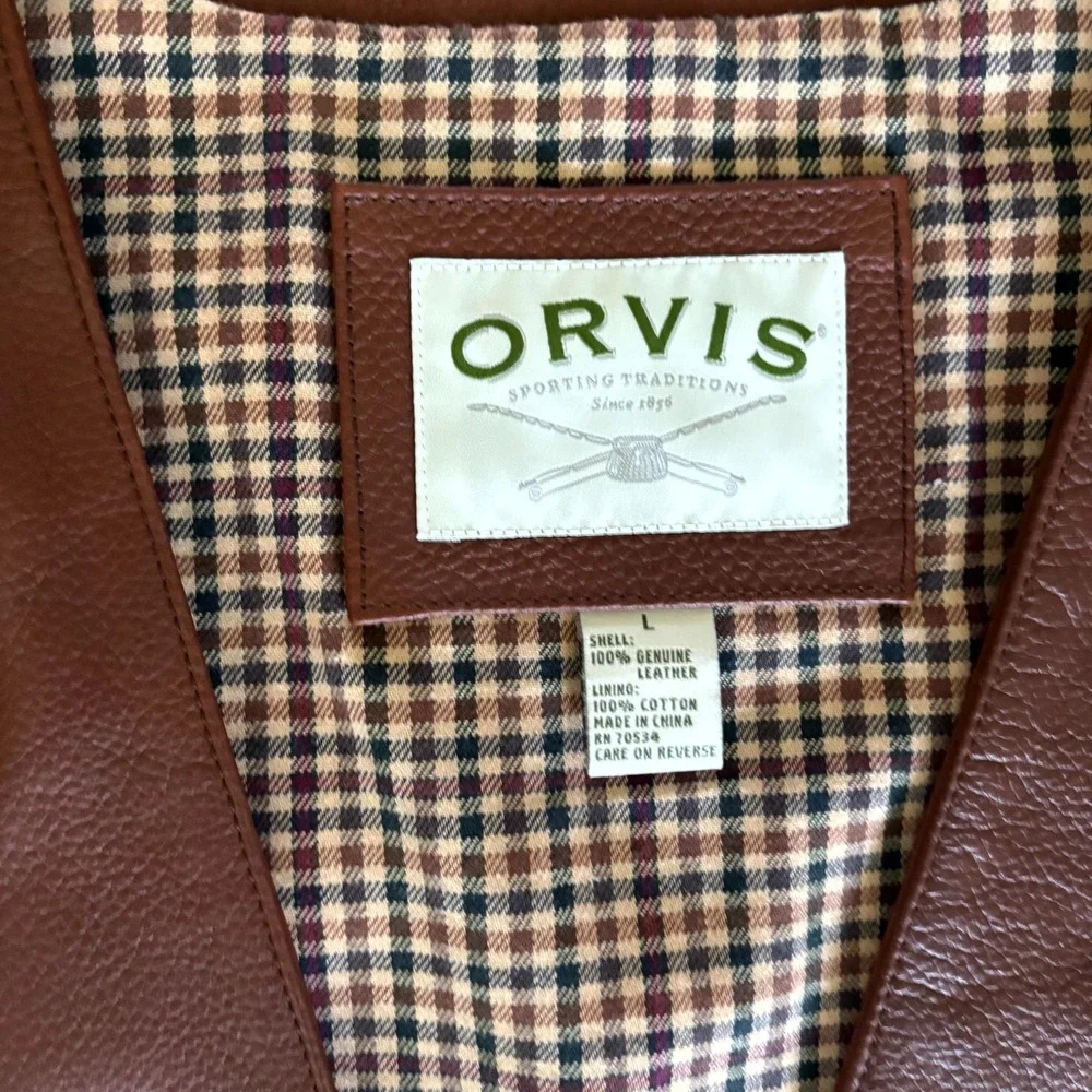 Orvis vintage leather