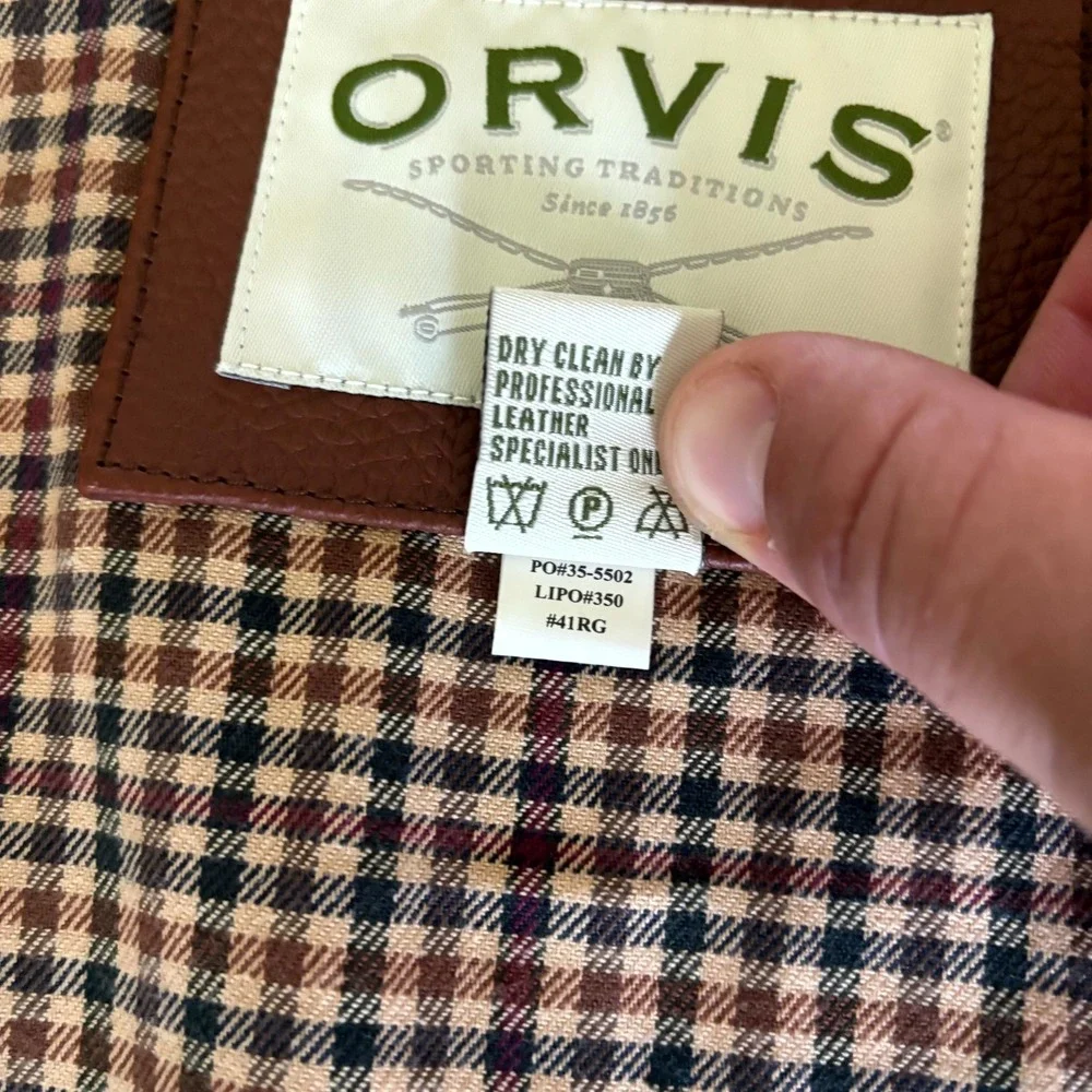 Orvis vintage leather