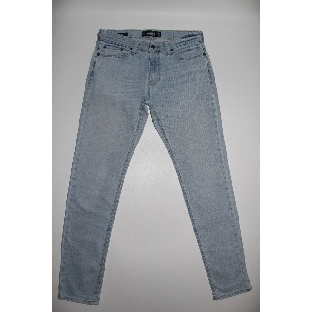 Hollister skinny Fit Epic Flex Men's‎ Jeans Size 31x31 (Tag 29x32) Light Blue