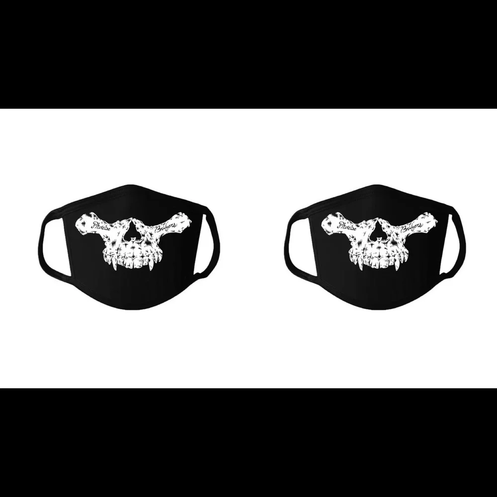 Two Phoebe Bridgers black skull masks official merchandise new in bags