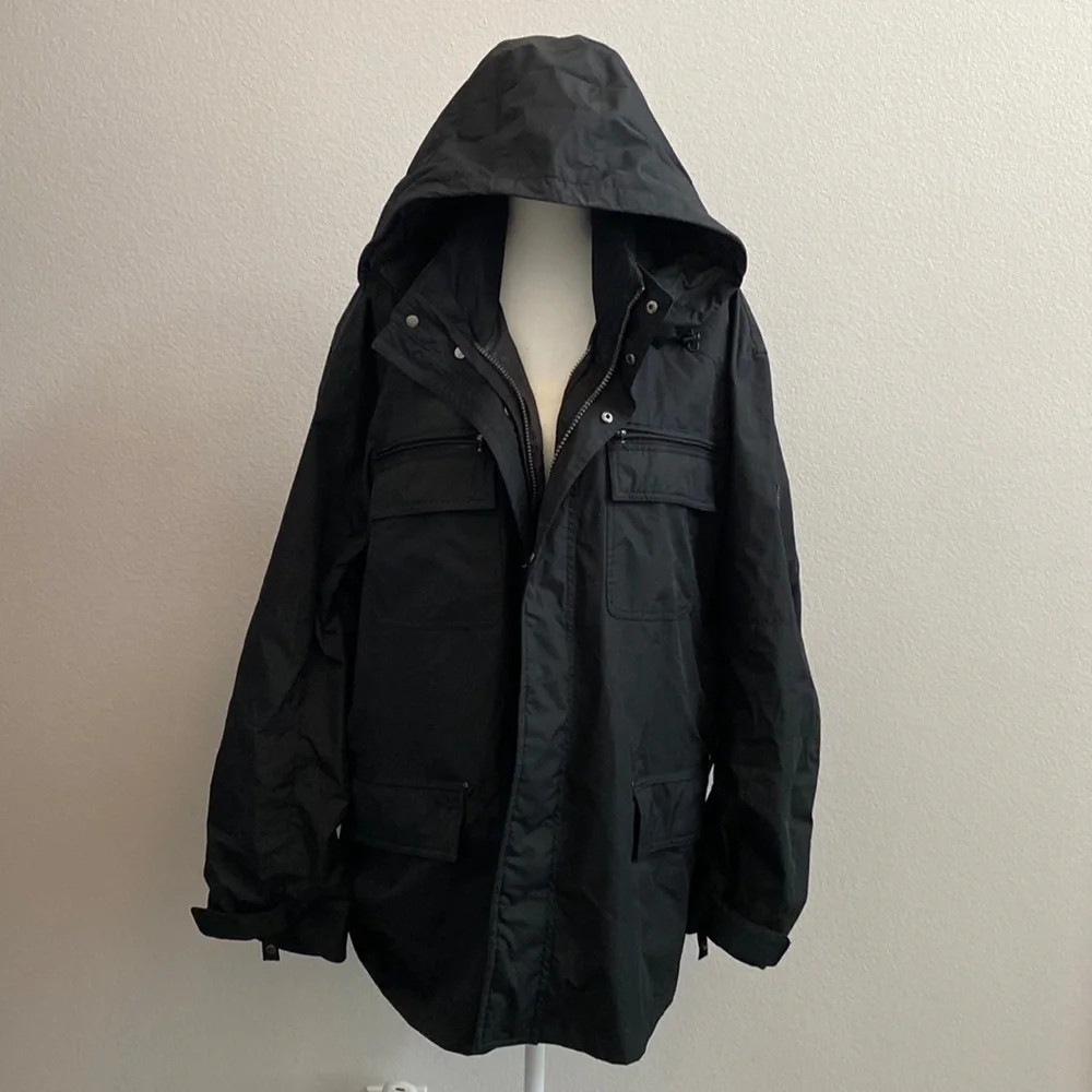 Hawke & Co Outfitters‎ Mens Jacket Black Size: XL
