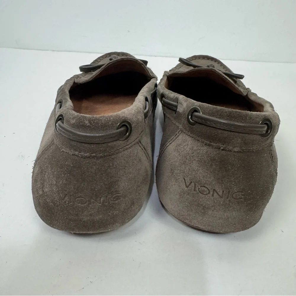 Vionic leather suede