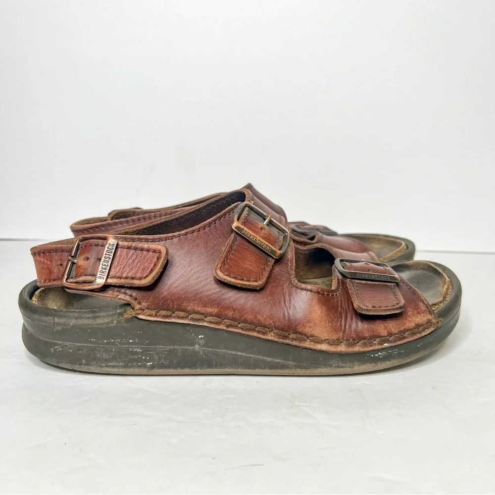 Birkenstock contoured adjustable dark