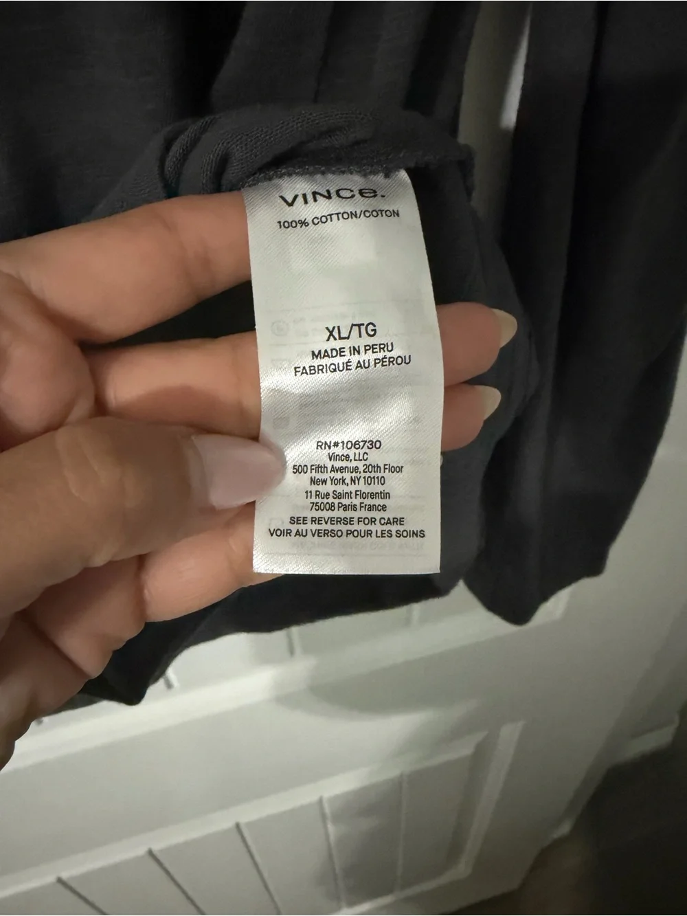 Vince size xl