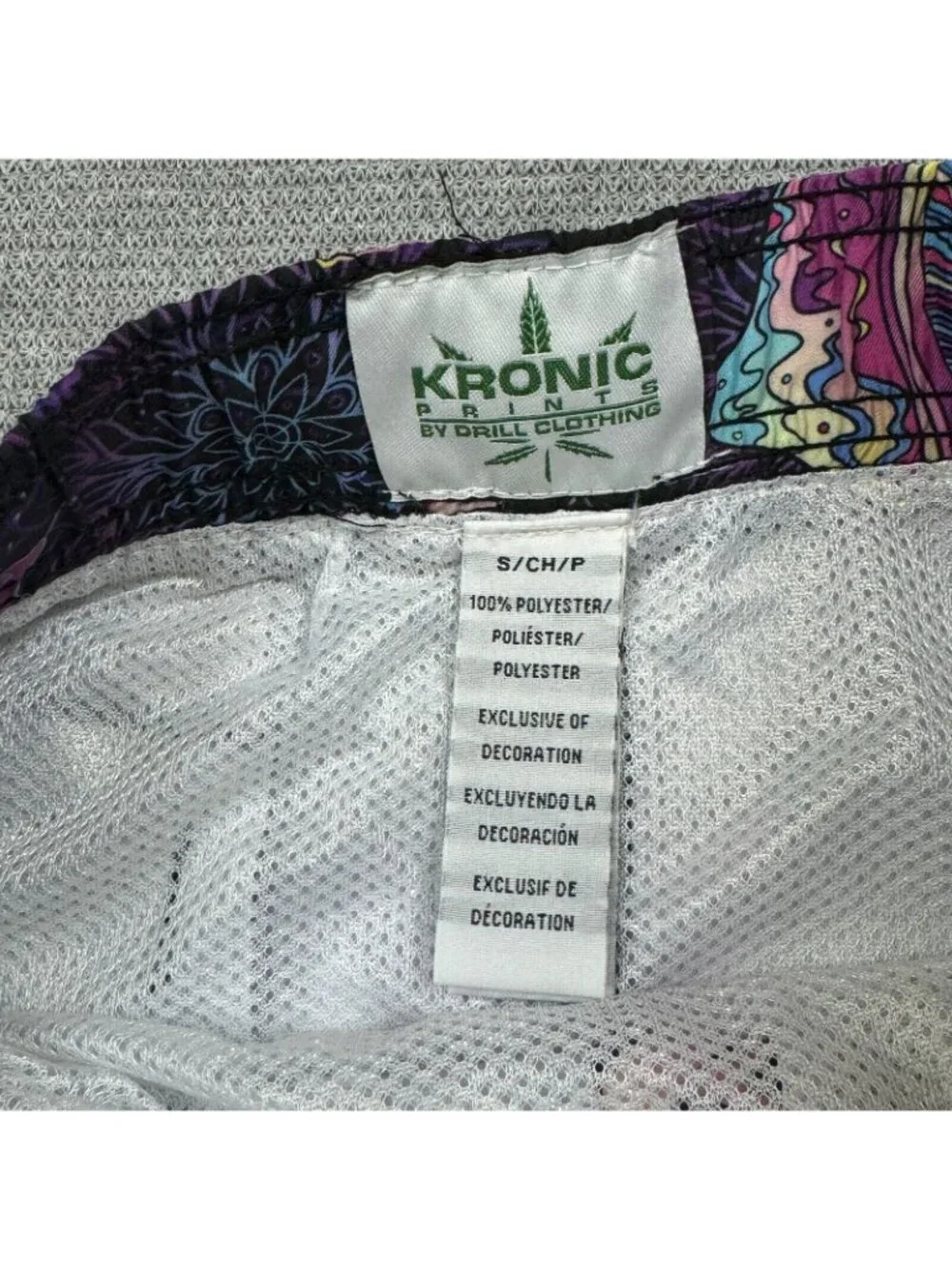 Kronic Prints By Drill Clothing these swim