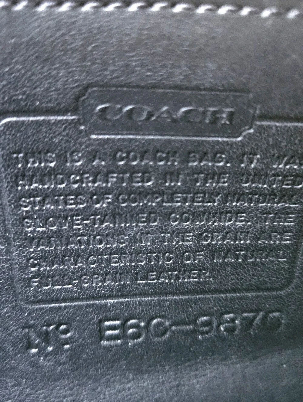 Coach classic vintage