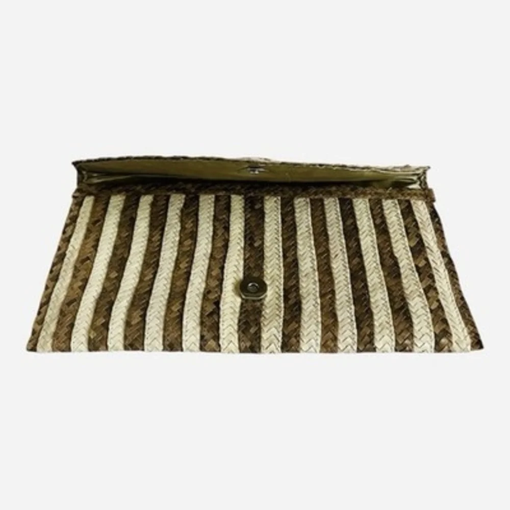 chic woven straw