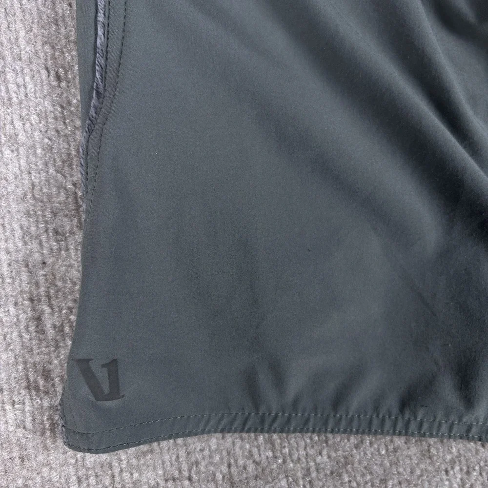 Vuori Banks Shorts Mens S Green Lined 6