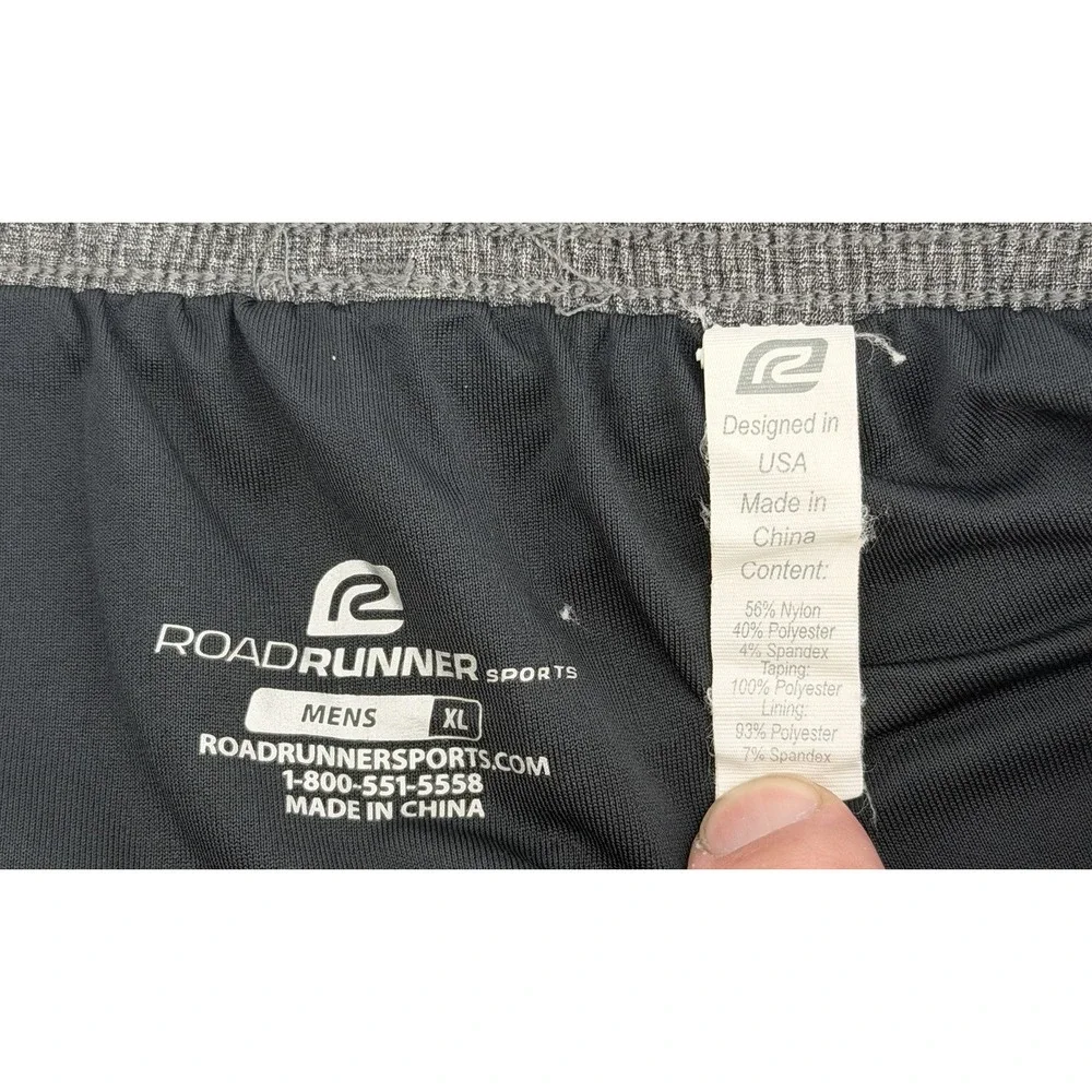Road Runner Mens Grey Shorts XL inseam 9