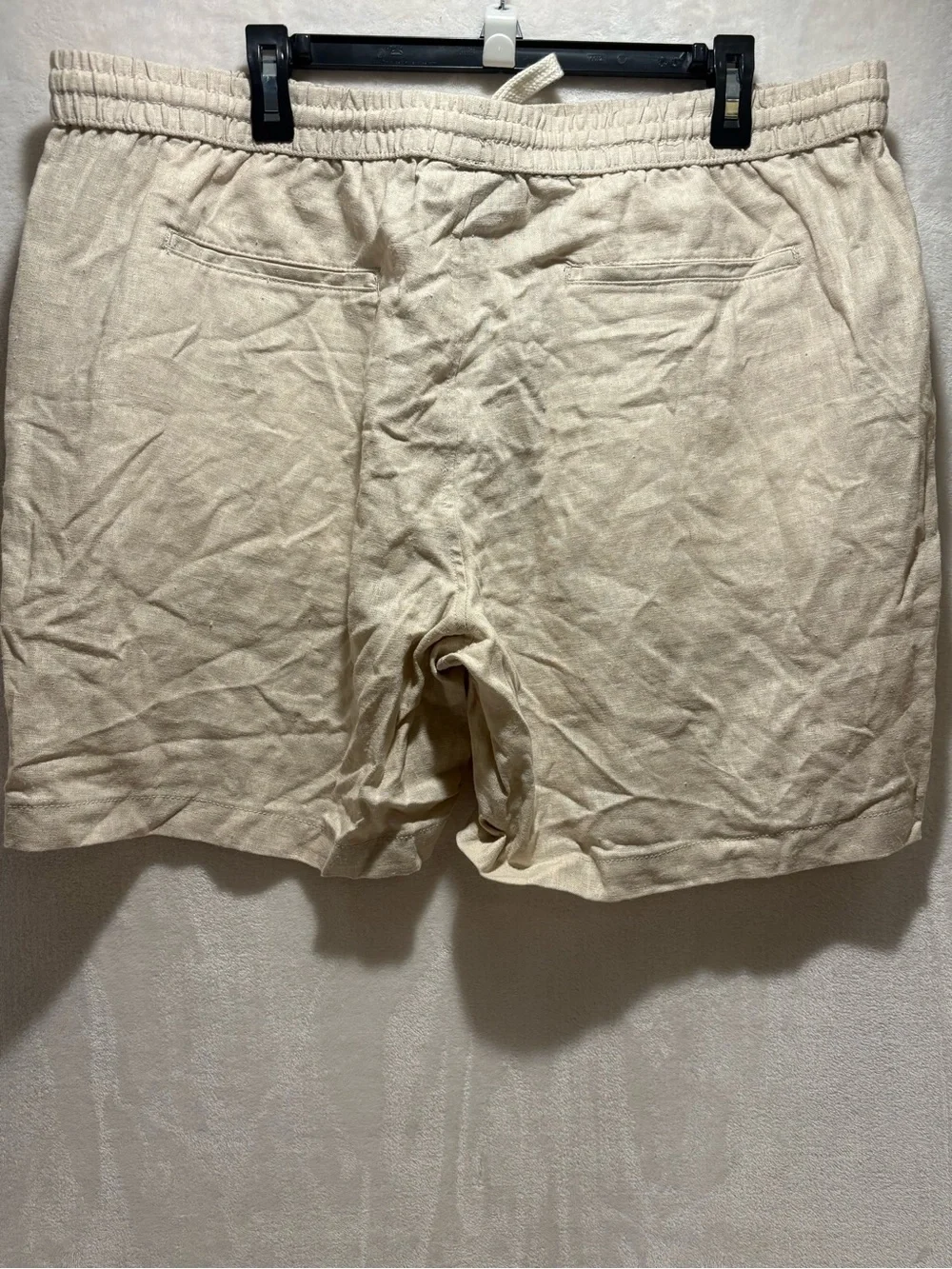 Goodfellow & Co Men's Drawstring Shorts in Natural Cream