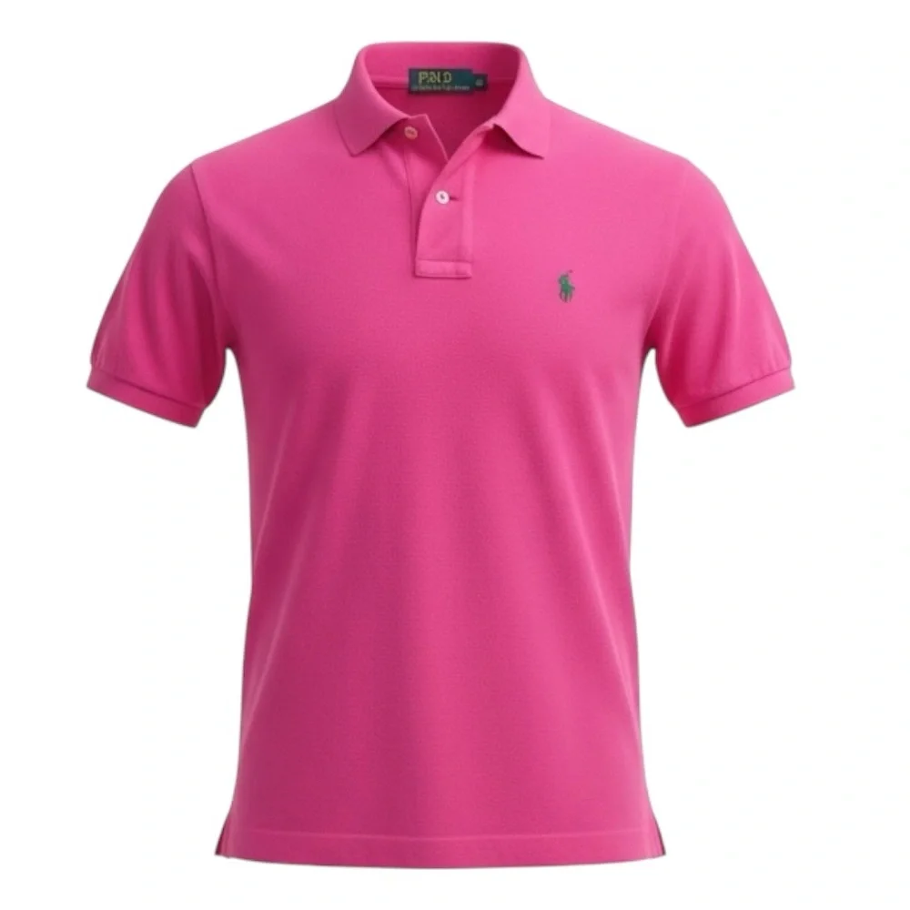 👕 Polo Ralph Lauren Polo – Men’s L –‎ Pink Preppy Drip 🌸🐎