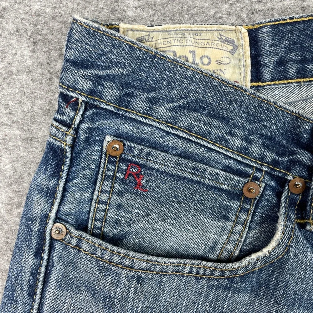 Polo Ralph Lauren distressed hems