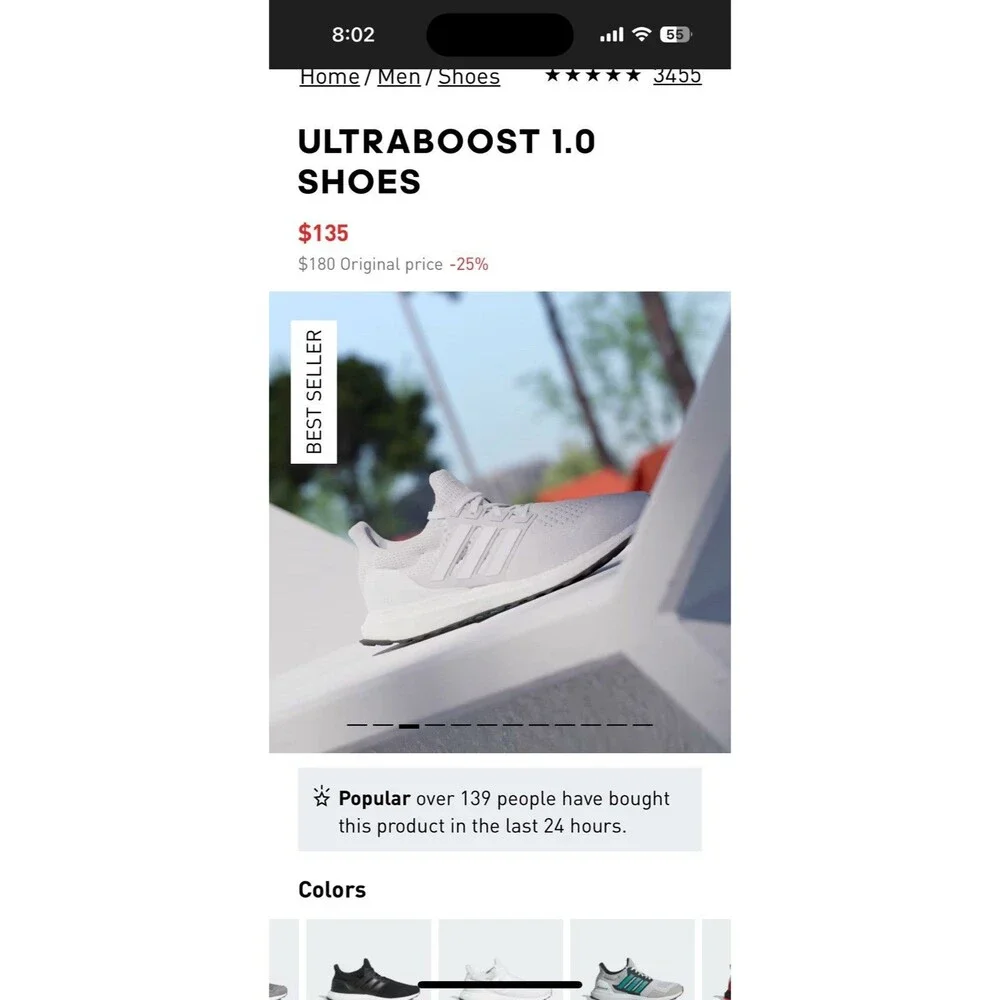adidas product pair