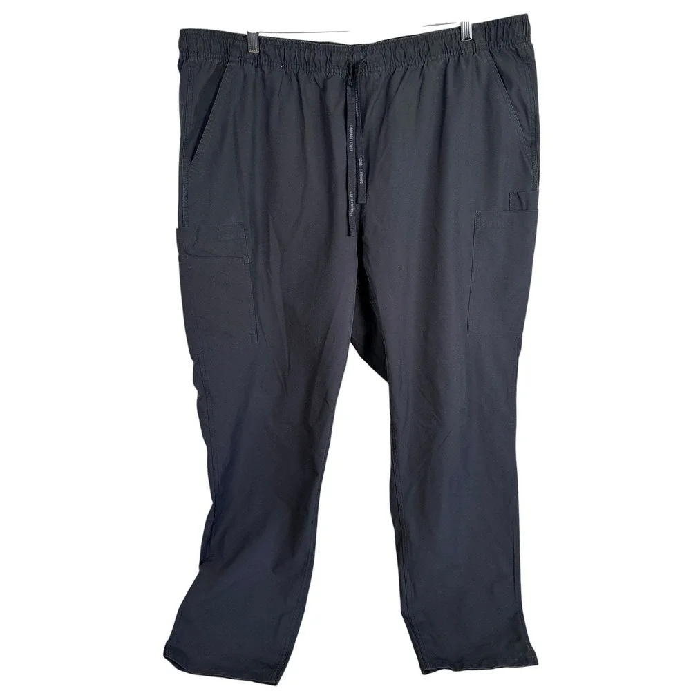Carhartt Force Essentials Scrub Pants Straight Leg 3XL‎ Black Liberty Cargo