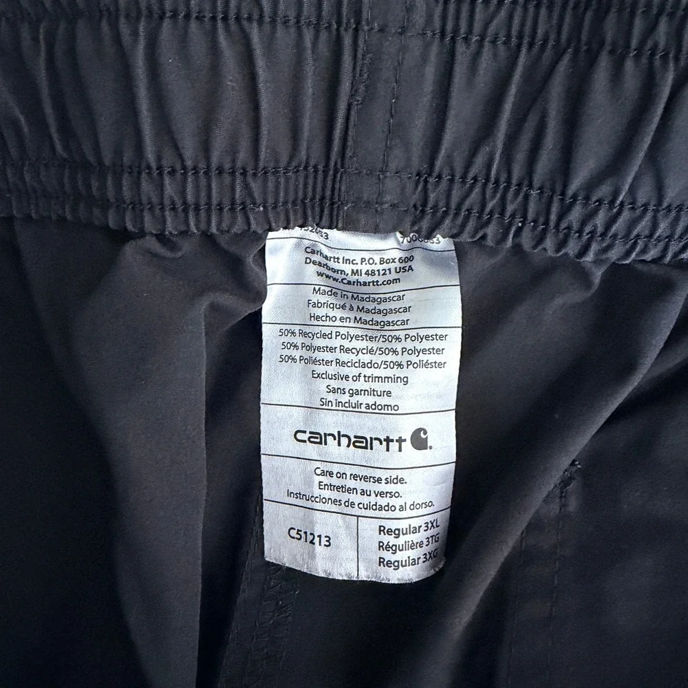 Carhartt bottoms elastic