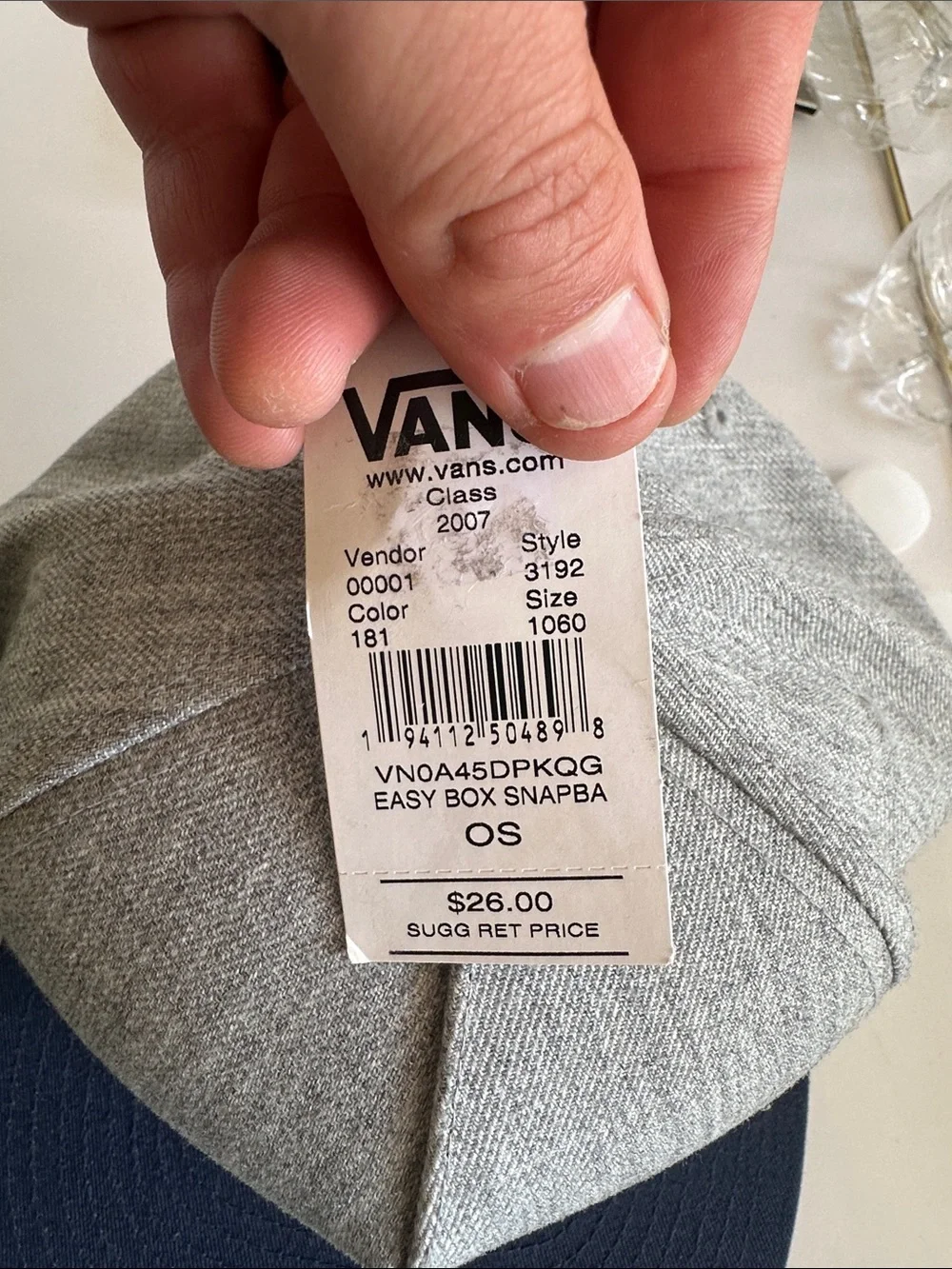 Vans embroidered simple