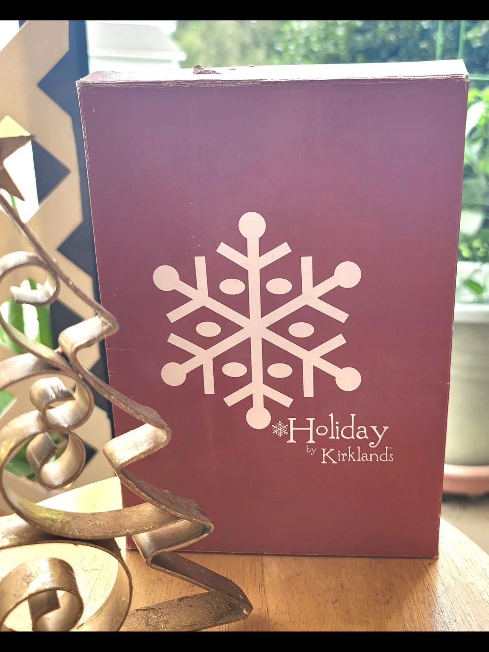 Holiday by Kirklands finish warm