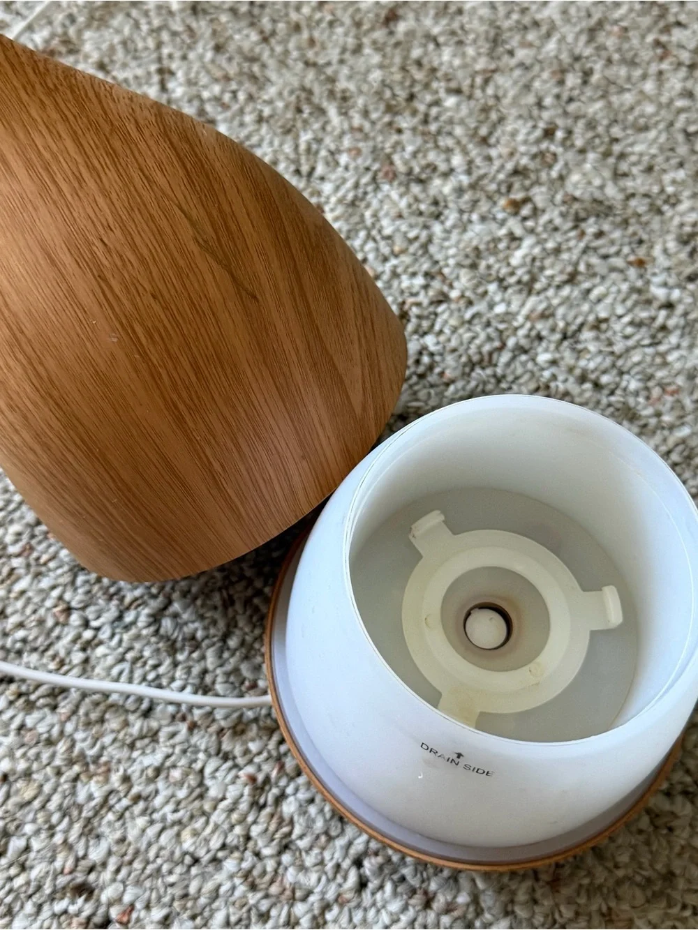 InnoGear Wood Grain Essential Oil Diffuser Ultrasonic Cool Mist Aromatherapy