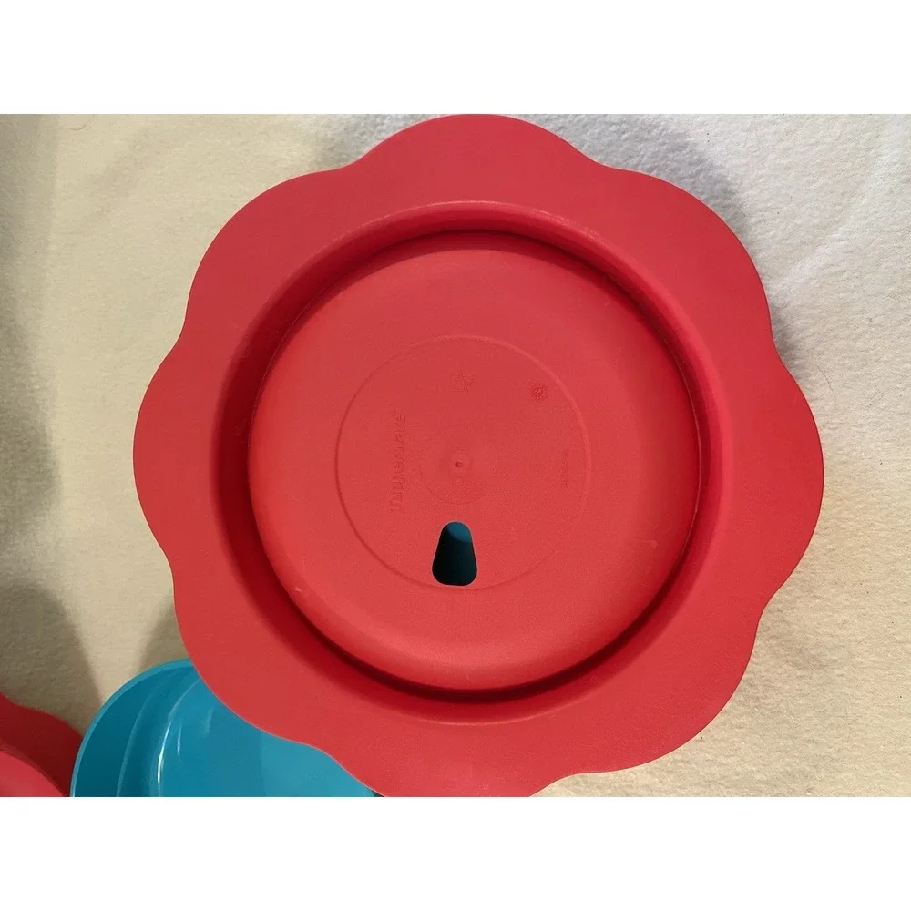Tupperware TupperKids Set Of 2 Feeding Bowls 16oz Tcare Anti Skid Baby Toddler