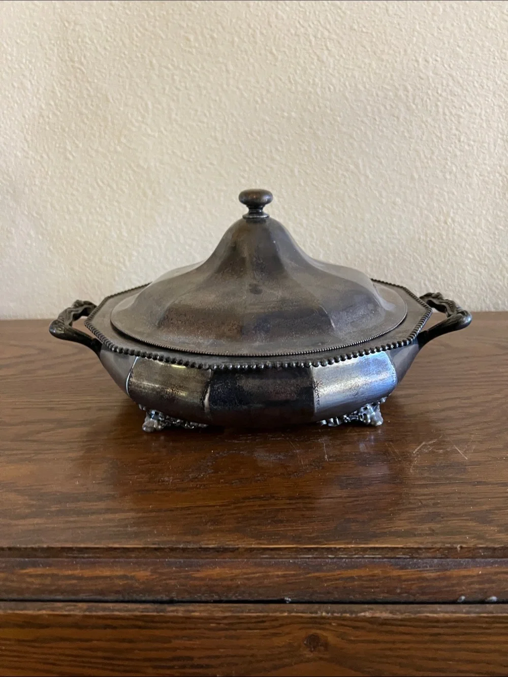 Reed & Barton Covered Serving Tureen No. 710 Silverplate from Approximately 1910