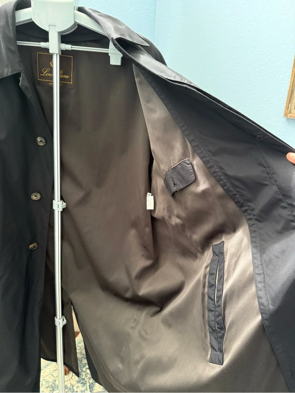 Loro Piana minimalist black