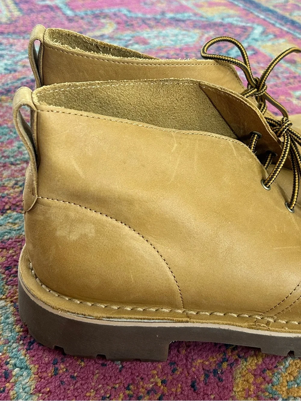 Clarks men’s cognac