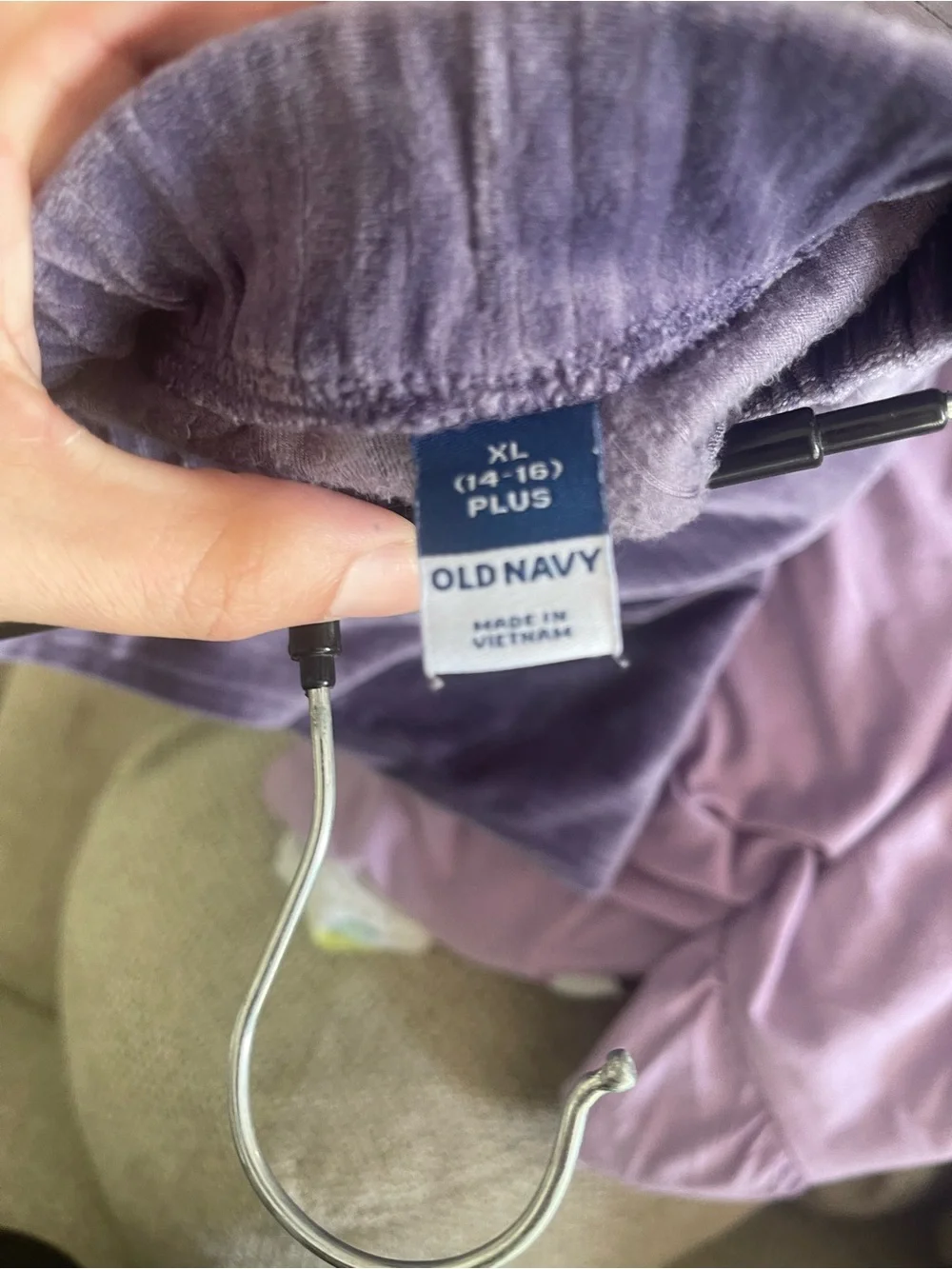 Old Navy soft velvet