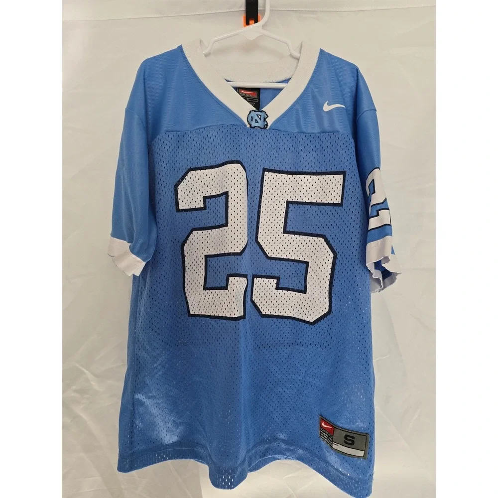 Kids Nike North Carolina Tar Heels Basketball Jersey Number 25‎ Blue Size S