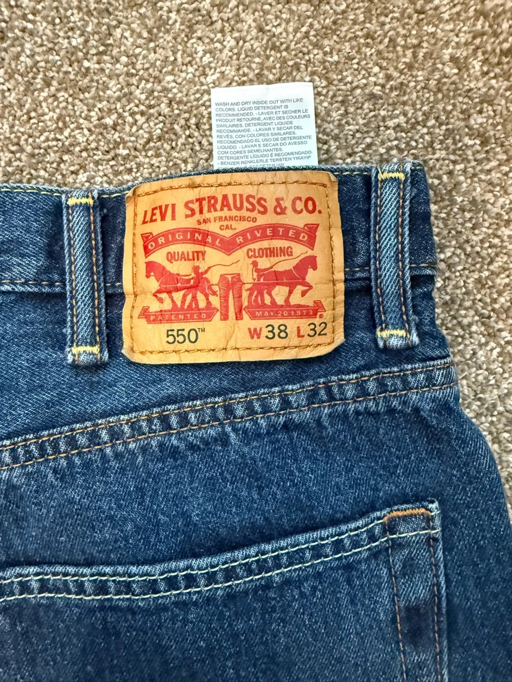 N/A men’s levi’s