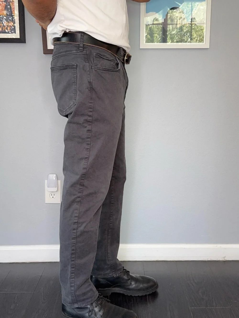 Flint and Tinder 365 Slim Fit Pants Gray 34x30