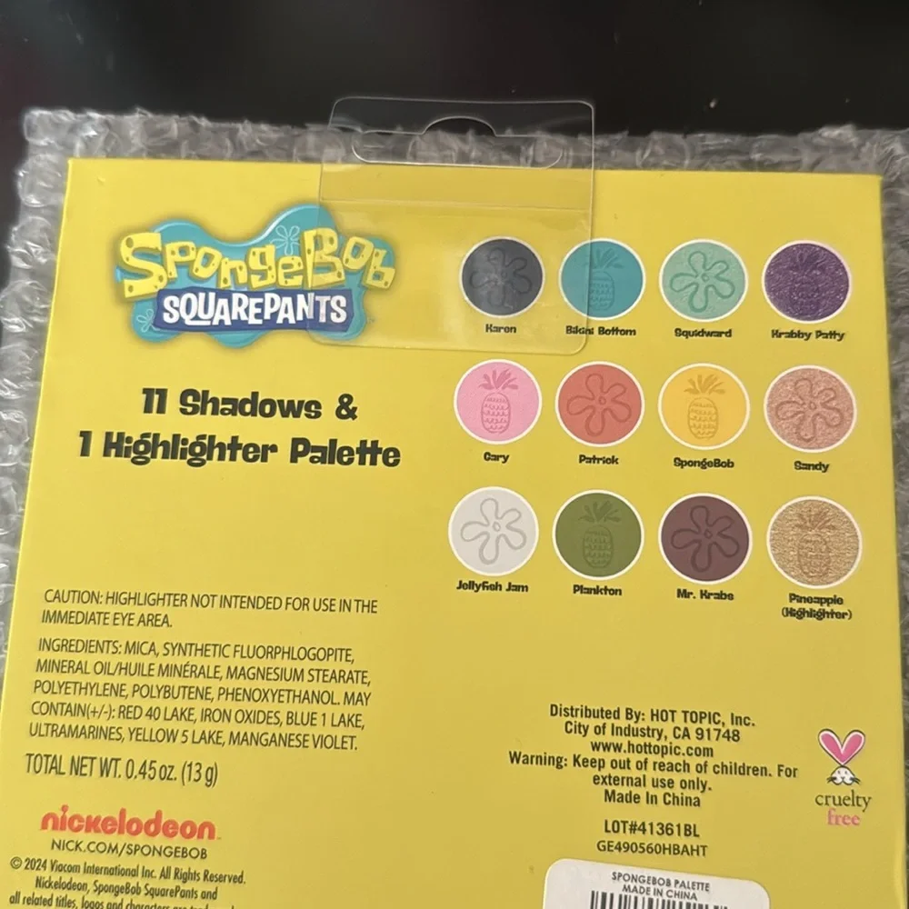 Nickelodeon sponge bob