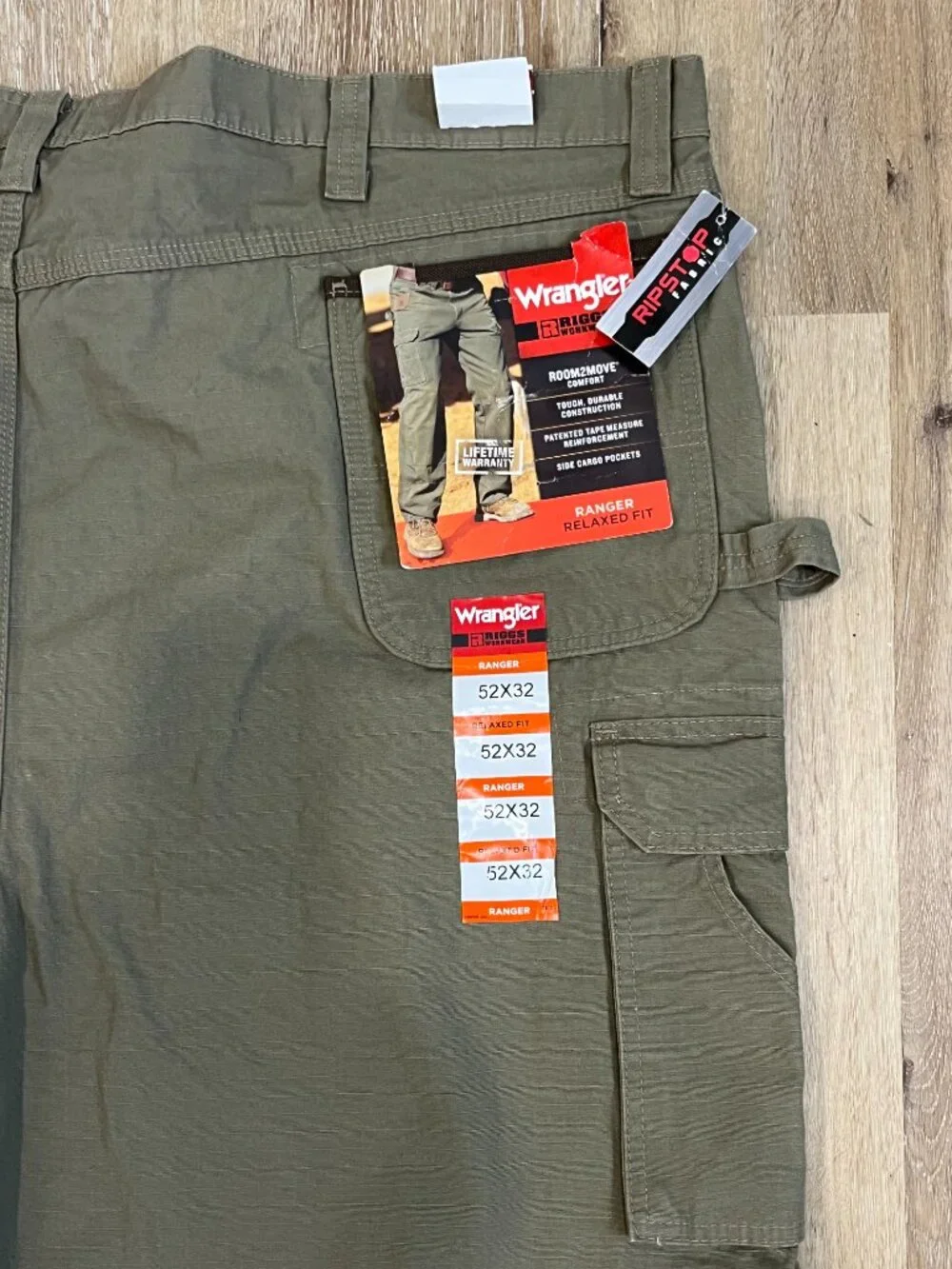 Wrangler ripstop men pants
