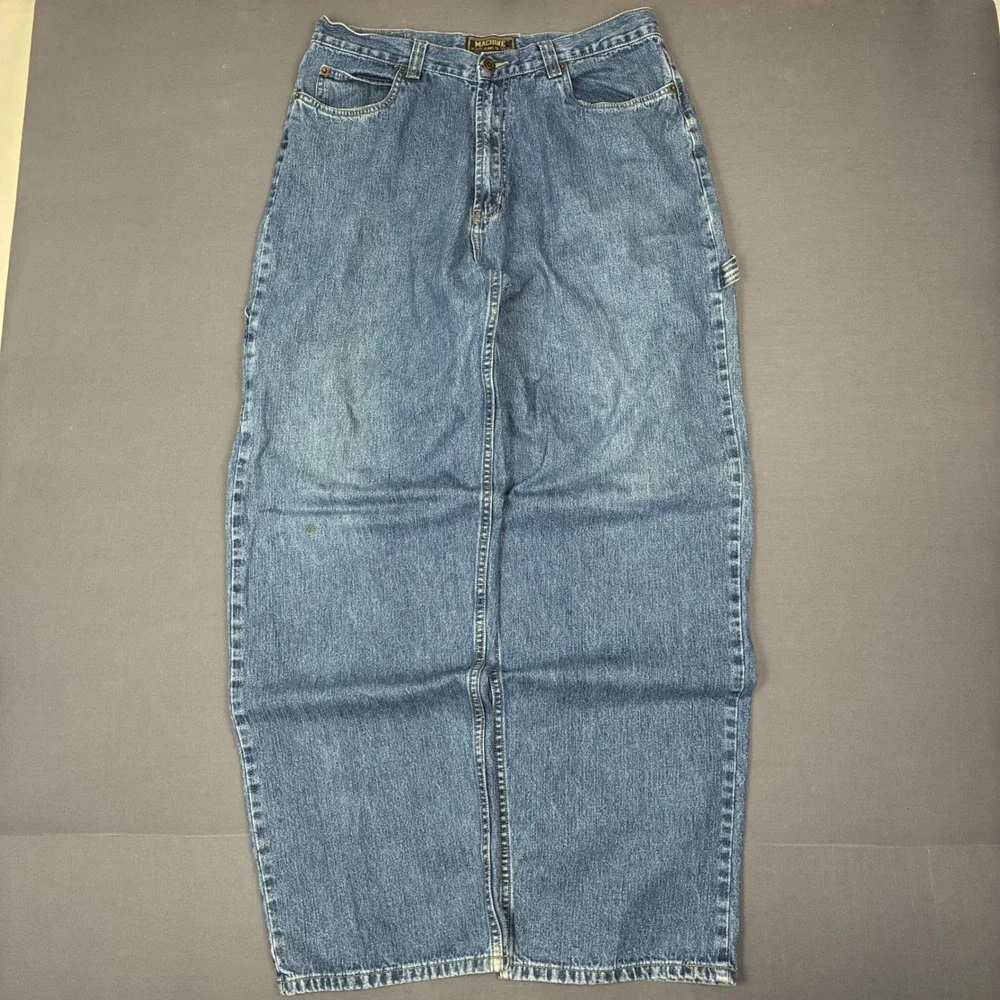 Y2K Machine Jeans Co Carpenter Denim Jeans Men's Size 32x32 Baggy Wide Leg
