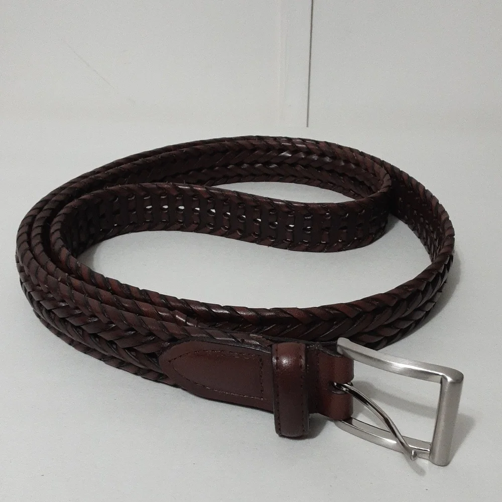 Roundtree & Yorke  Full Grain Cowhide Men's 54 Weave Belt‎