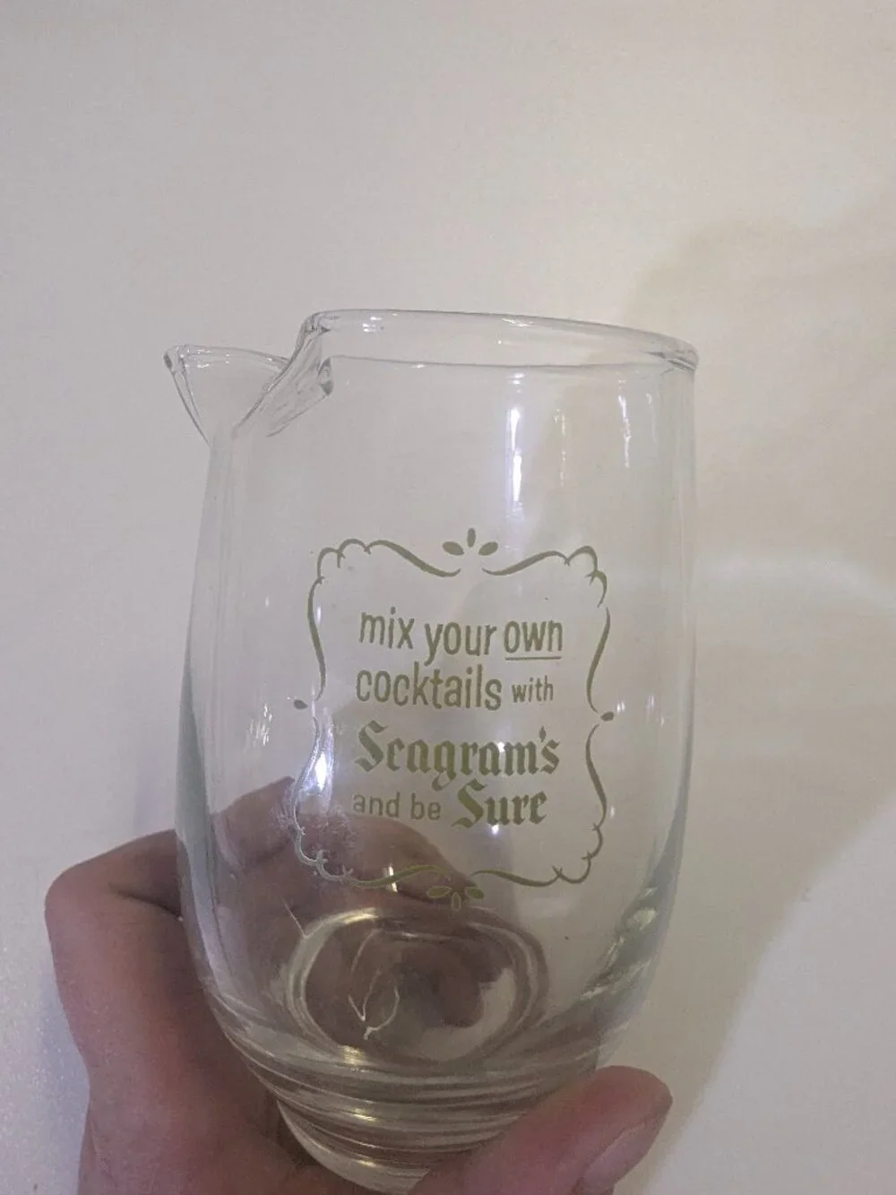 Seagrams vintage mid