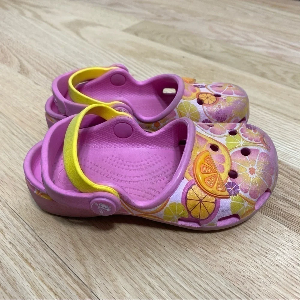 CROCS oranges fruit