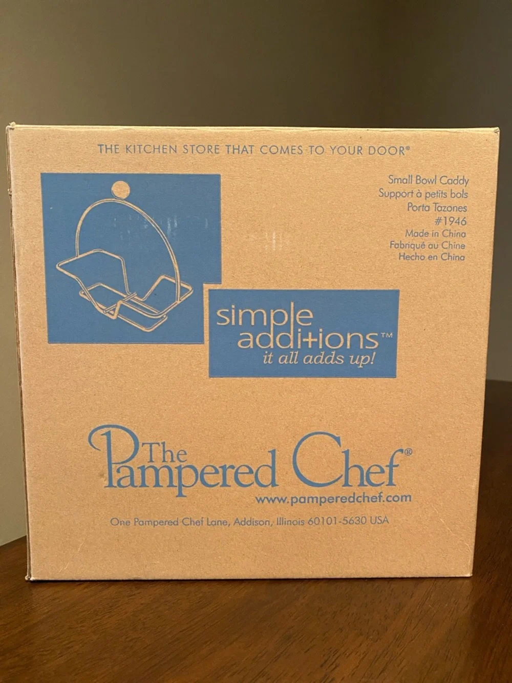 The Pampered Chef new box