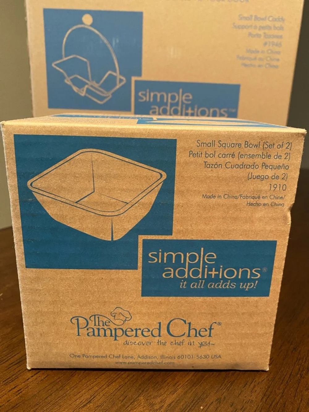 The Pampered Chef new box