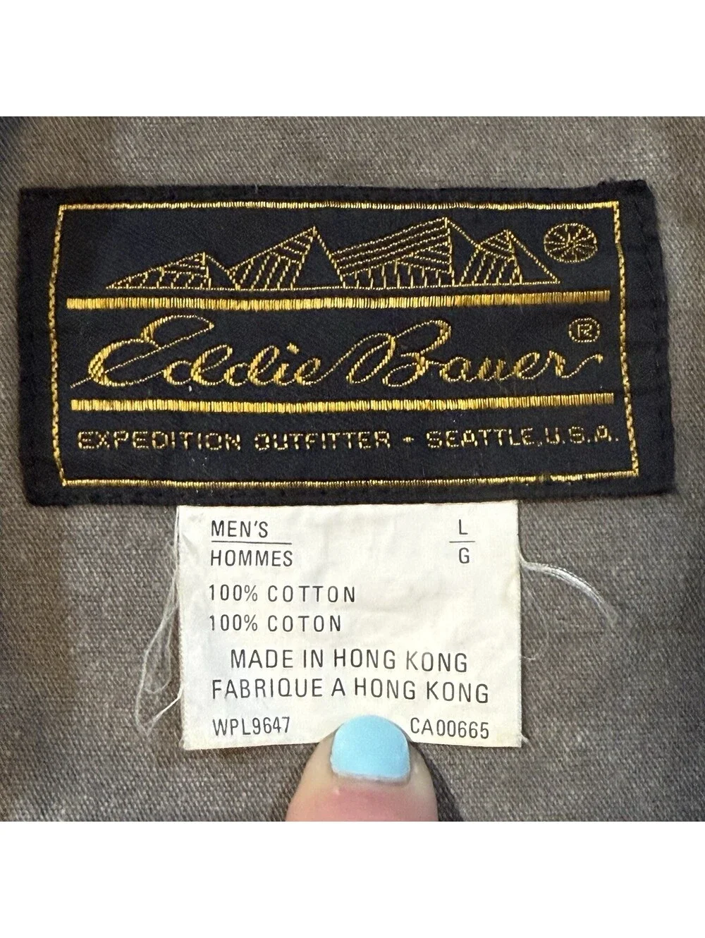 Eddie Bauer vintage natural