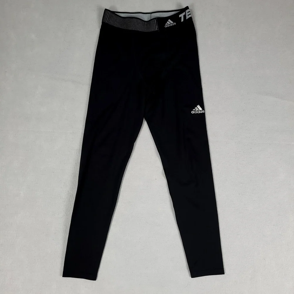 Adidas Tights Mens M Black Compression Climalite Techfit D82125