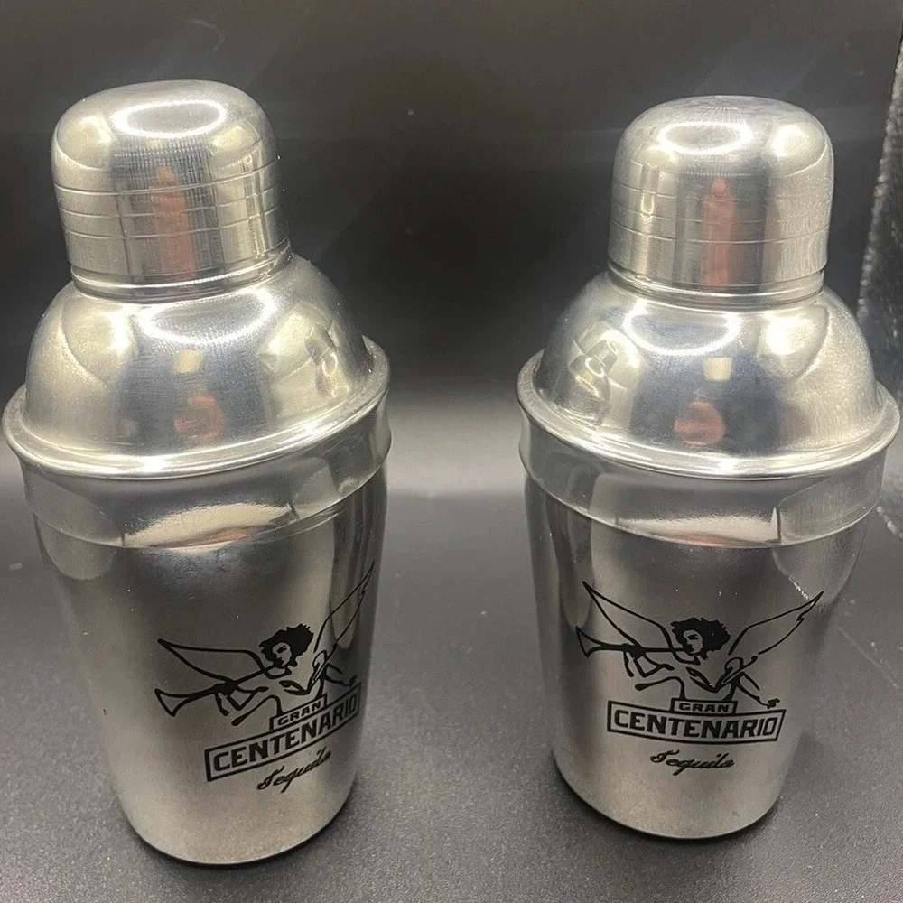 Gran Centenario Tequila Cocktail Shakers‎ Great For Any Bar Or Collection