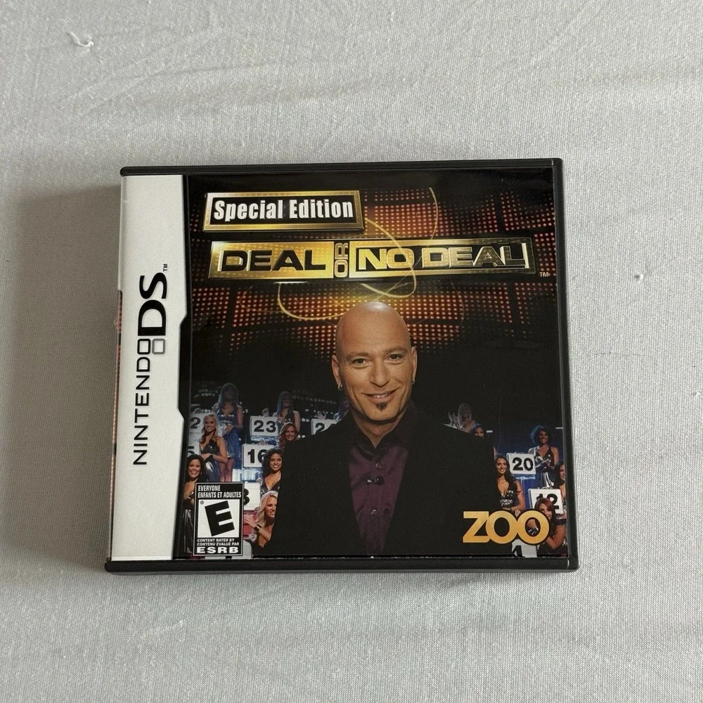 Deal or‎ No Deal Special Edition Nintendo DS Video Game 2010 w/ Manual