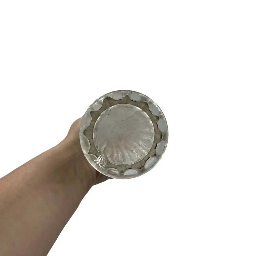 Vintage clear glass
