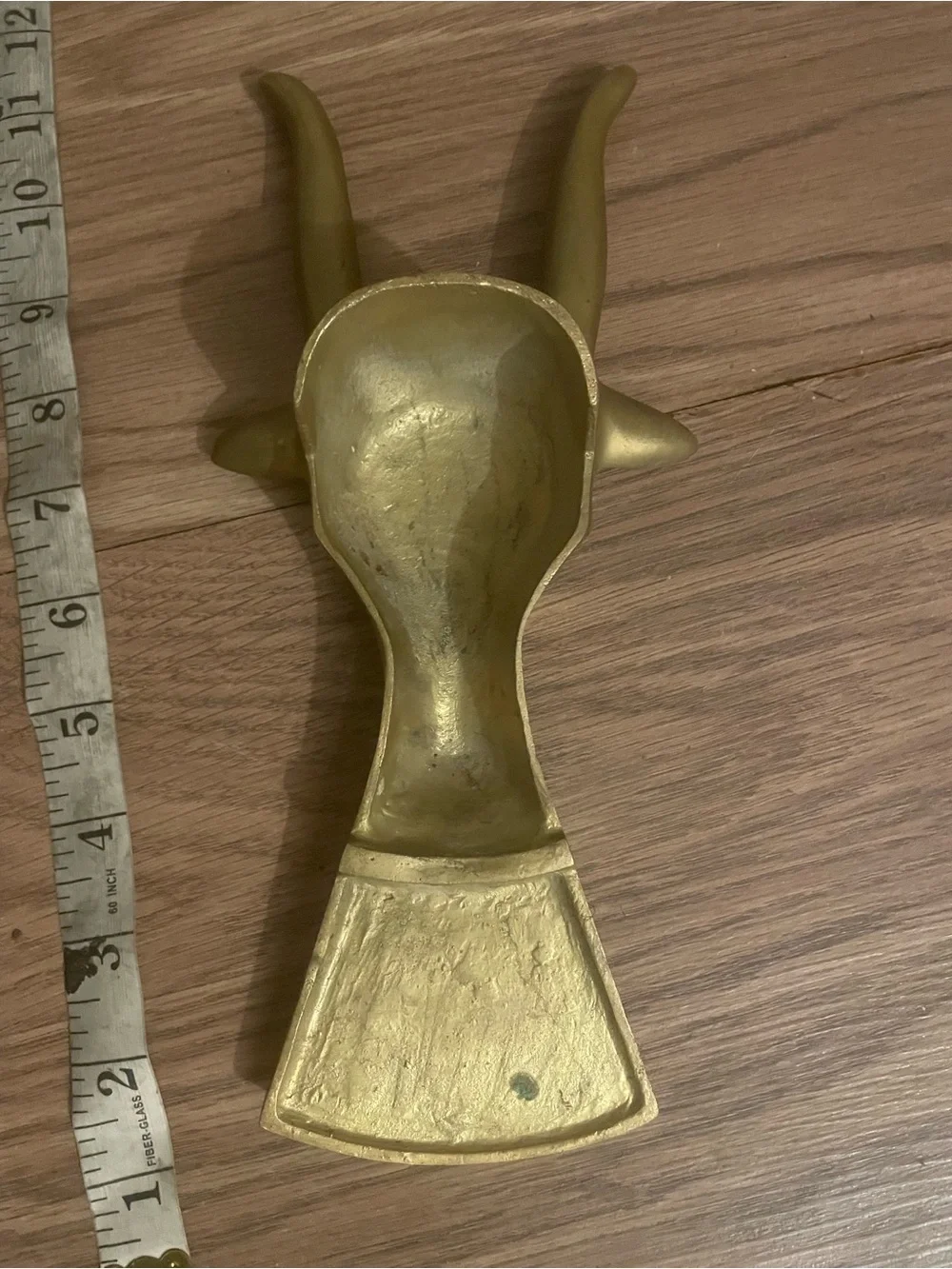 Brass decorative antelope