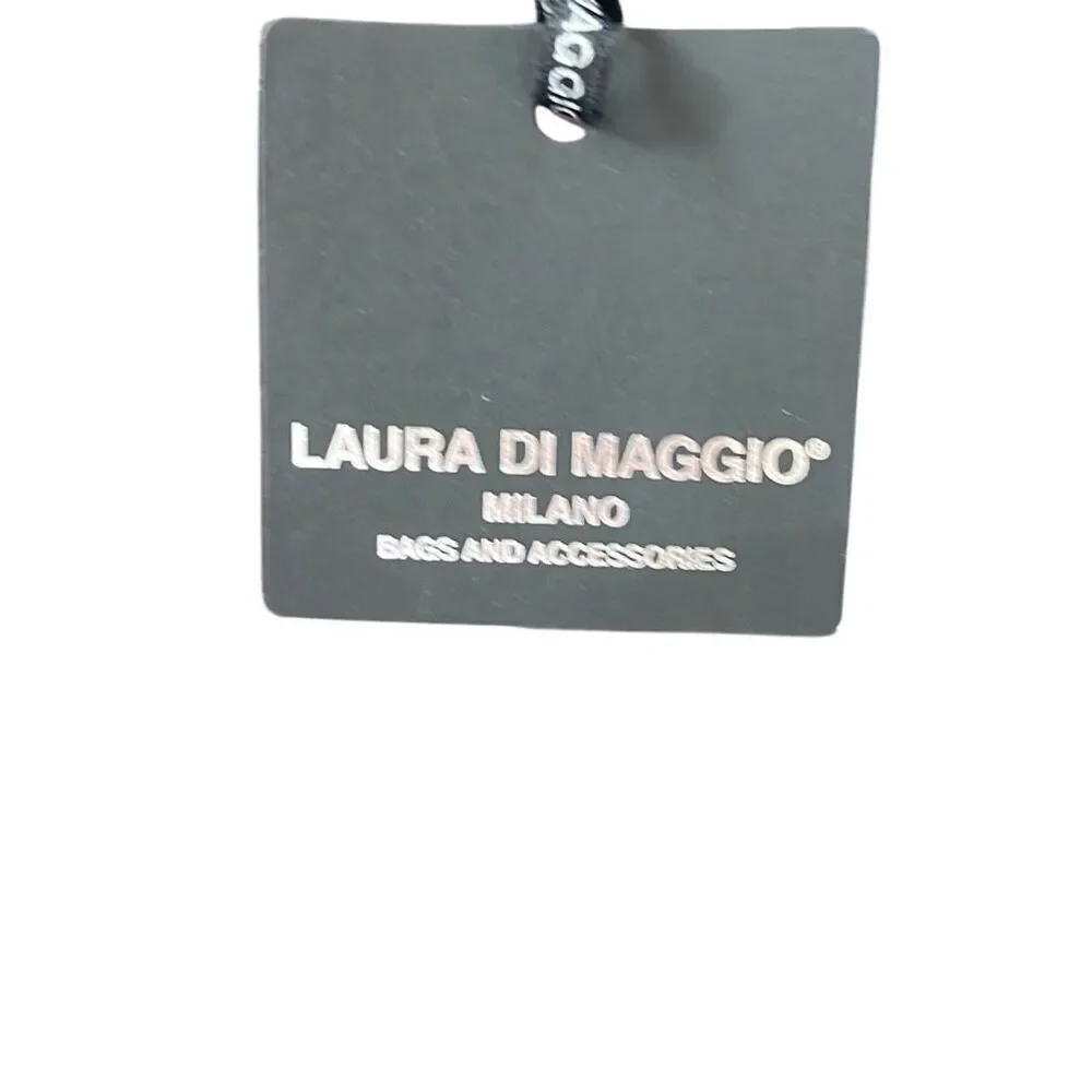 Laura DiMaggio made in Italy, genuine leather cosmetic pouch