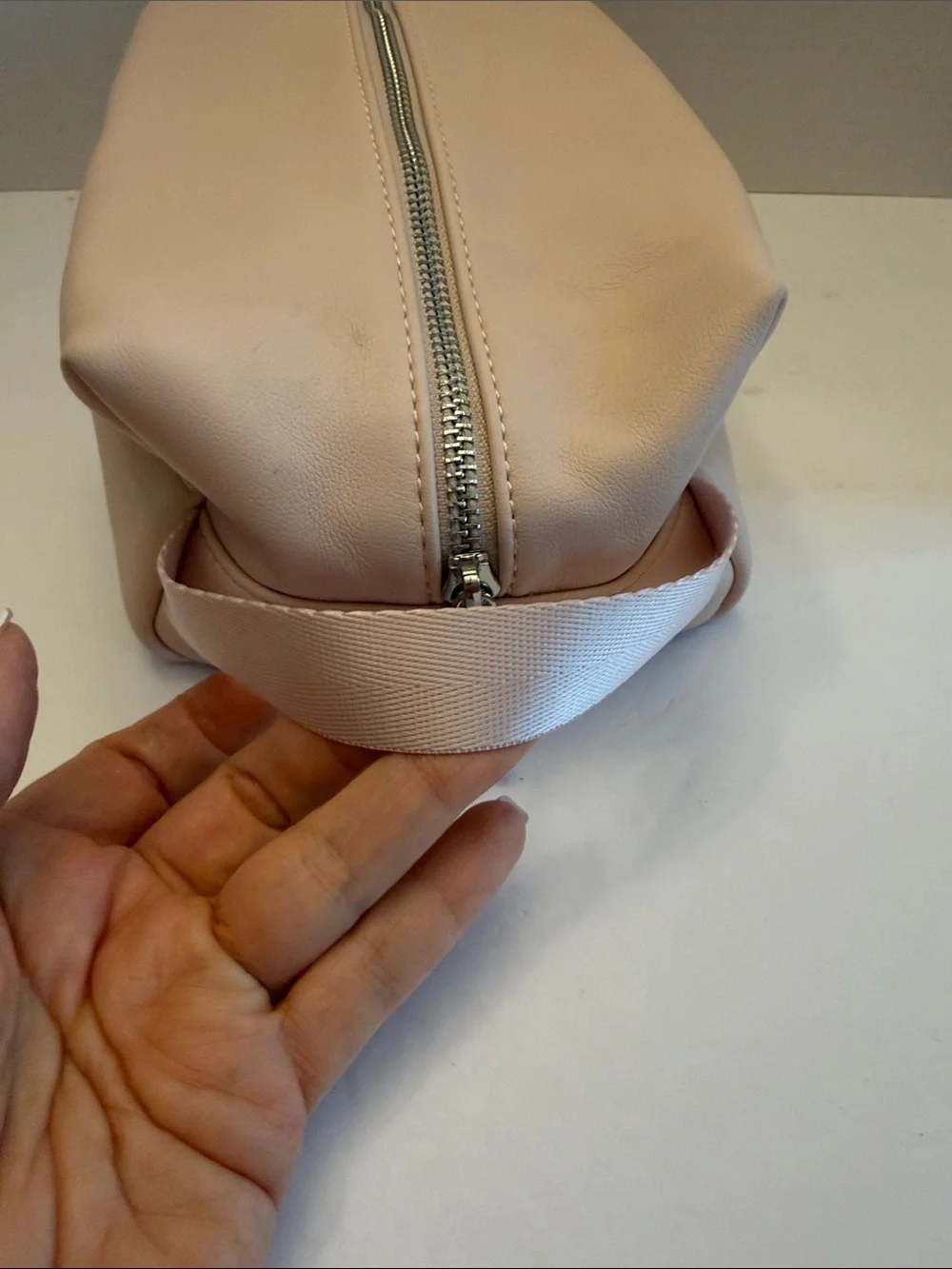 Calvin Klein Eternity cosmetic pouch 9.5” x 4” x 6” Deep