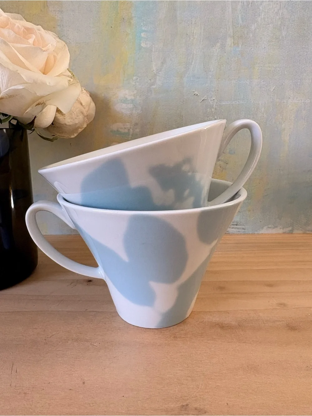 Crate&Barrel set porcelain
